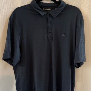 Travis Mathew Dark Blue Polo Shirt